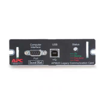 APC Traducción de protocolo a UPS-Link, opciones de gestión, tarjeta SmartSlot Legacy Communications, soporte UPS para comunicación serie mediante protocolo UPSLink