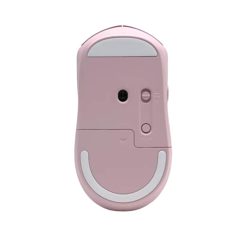 HP 400 Ratón inalámbrico silencioso rosa, ambidiestro, RF Wireless + Bluetooth, 6000 DPI, Rosa
