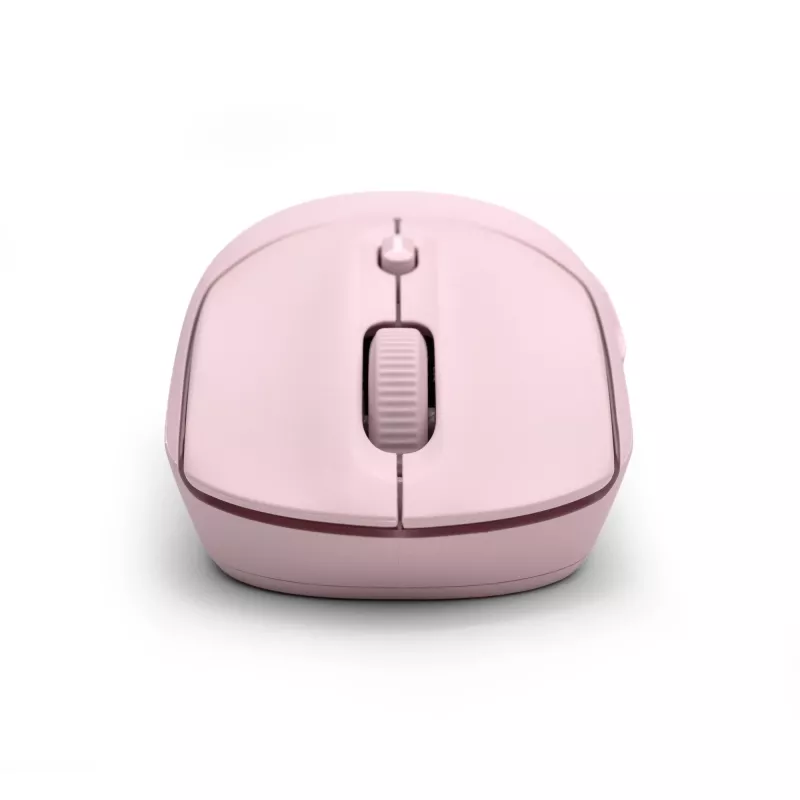 HP 400 Ratón inalámbrico silencioso rosa, ambidiestro, RF Wireless + Bluetooth, 6000 DPI, Rosa