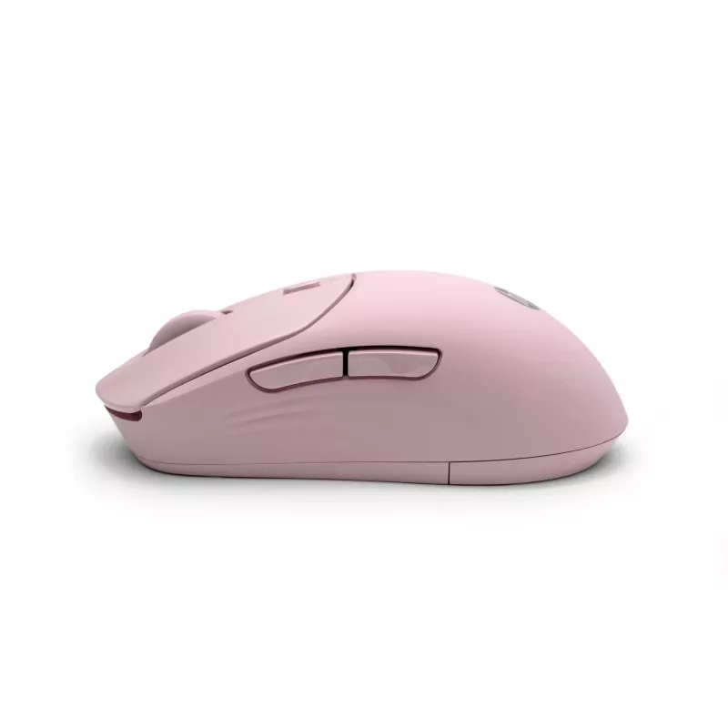 HP 400 Ratón inalámbrico silencioso rosa, ambidiestro, RF Wireless + Bluetooth, 6000 DPI, Rosa