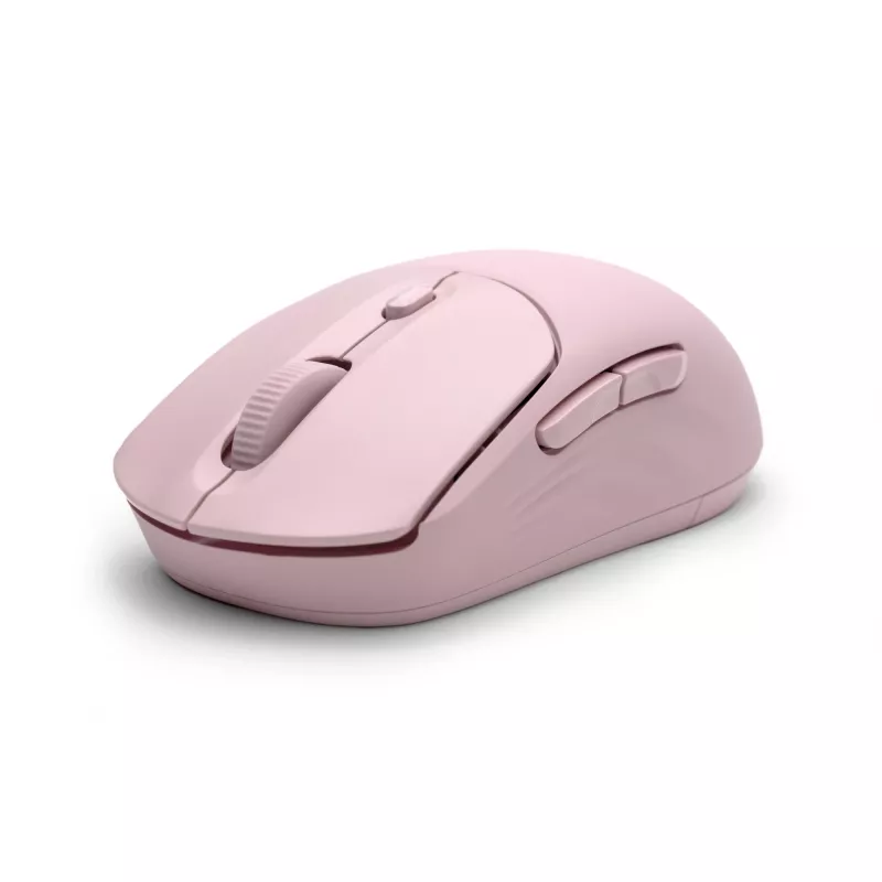 HP 400 Ratón inalámbrico silencioso rosa, ambidiestro, RF Wireless + Bluetooth, 6000 DPI, Rosa
