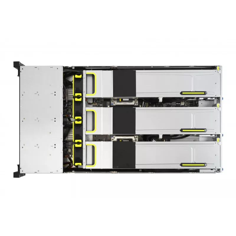ASUS RS720A-E11-RS24U Servidor barebone rack 2U, plateado