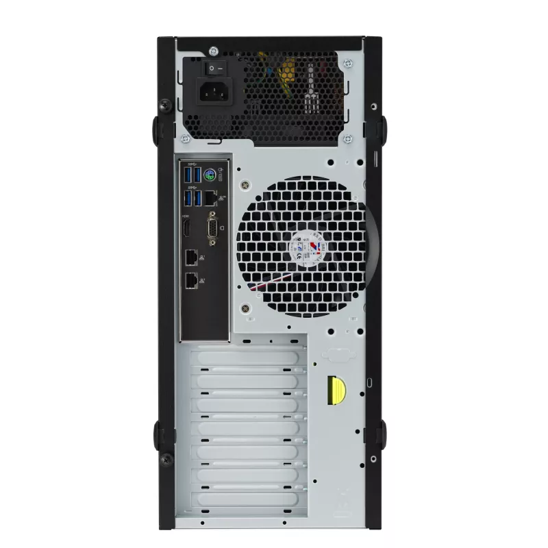 Caja torre ASUS TS100-E11-PI4, negra, con chipset Intel C256, compatible con LGA1200 y fuente de 300 W