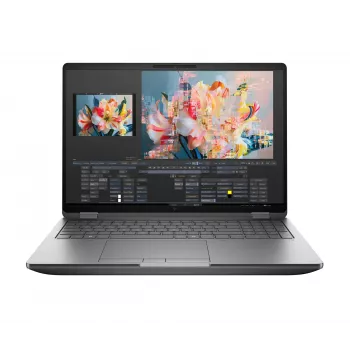 HP ZBook Fury G1i Intel Core Ultra 7 255HX Estación de trabajo móvil 40,6 cm (16 inch) WUXGA 32 GB DDR5-SDRAM 1 TB SSD NVIDIA RTX PRO 2000 Blackwell Wi-Fi 7 (802.11be) Windows 11 Pro AI Workstation, AI PC Plata