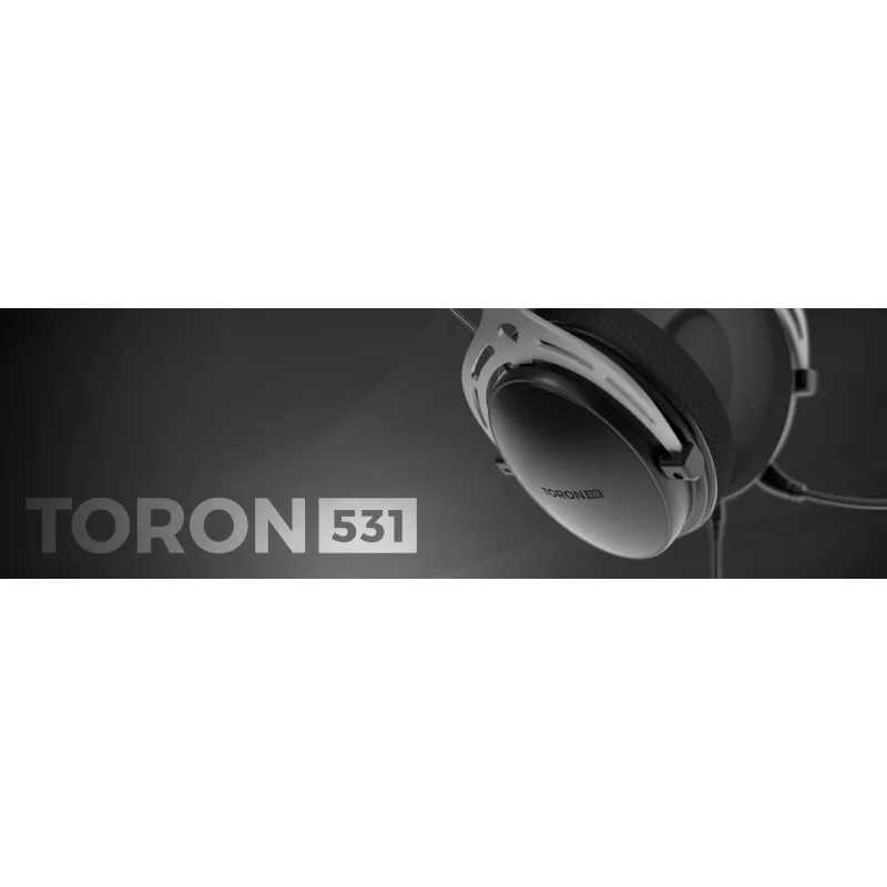 Auriculares gaming cableados binaturales Genesis Toron 531 — circumaurales, 32 Ω, 20–20000 Hz, cable de 1 m
