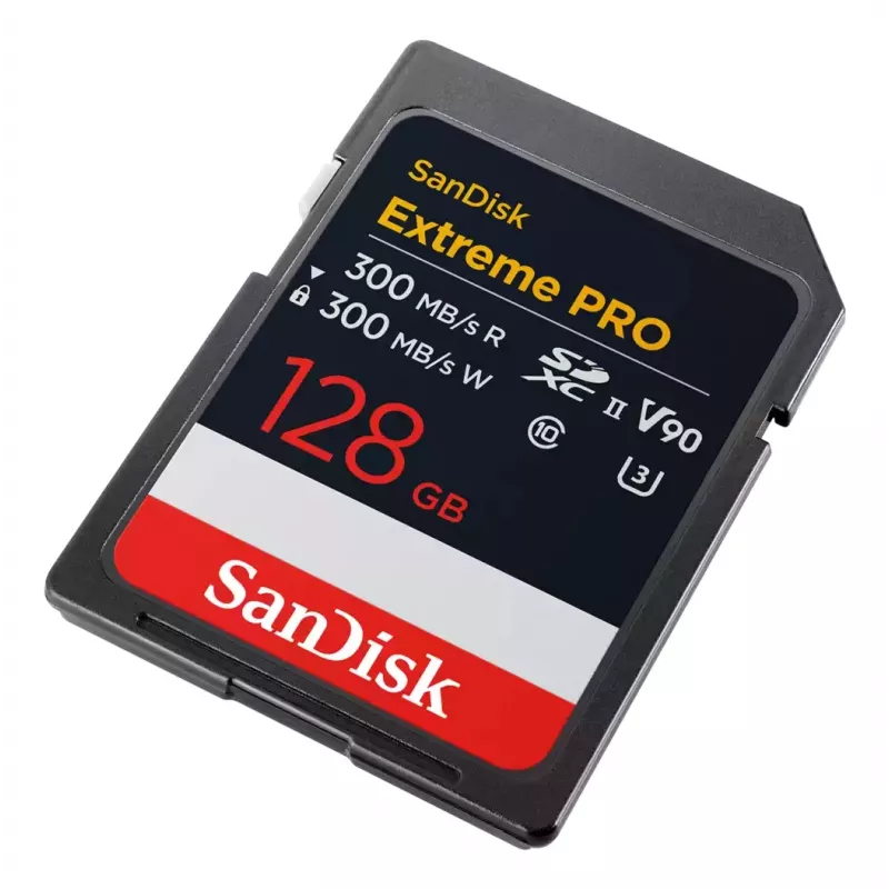 Memoria flash SanDisk Extreme PRO 128 GB SDXC UHS-II Modelo SDSDXDM-128G-GN4IN