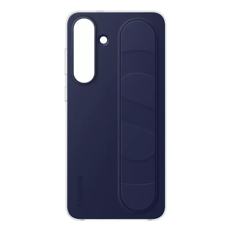 Funda Standing Grip Samsung para Galaxy S25 FE – funda, azul marino, para pantalla de 17 cm (6,7