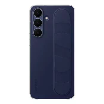 Funda Standing Grip Samsung para Galaxy S25 FE – funda, azul marino, para pantalla de 17 cm (6,7