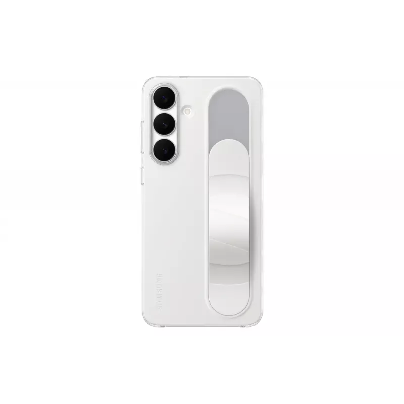 Funda Standing Grip Samsung para Galaxy S25 FE – Blanco, soporte de mesa