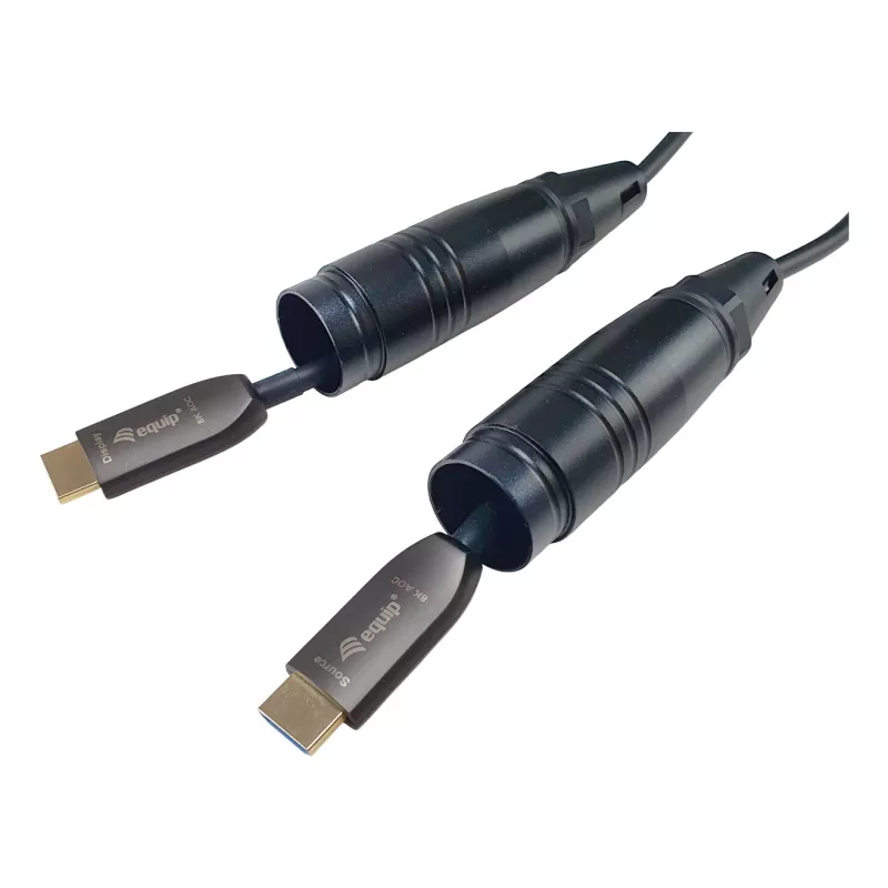 Equip 119424 Cable HDMI 150 m HDMI Type-A (estándar) Negro
