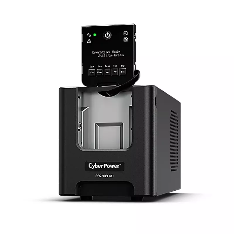 CyberPower PR750ELCD SAI (sistema de alimentación ininterrumpida) Line-Interactive 0,75 kVA 675 W 6 salidas AC