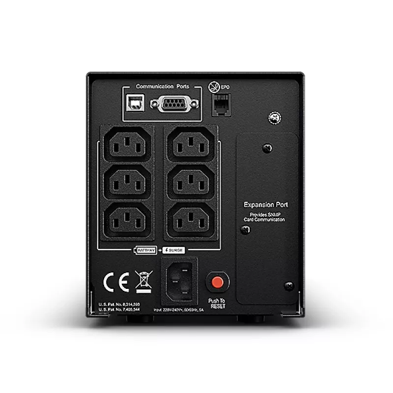 CyberPower PR750ELCD SAI (sistema de alimentación ininterrumpida) Line-Interactive 0,75 kVA 675 W 6 salidas AC