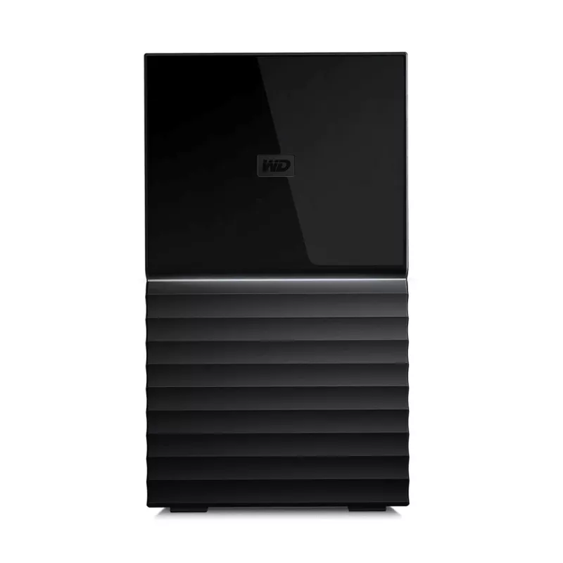WD My Book Duo WDBFBE0360JBK almacenamiento RAID externo de 36 TB (2x 18 TB HDD), USB-C 3.2 Gen 1, RAID 0/1/JBOD, cifrado por hardware AES de 256 bits, negro