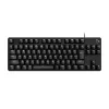 Logitech G G413 TKL SE Teclado gaming mecánico Tenkeyless Con cable USB Interruptores mecánicos Negro