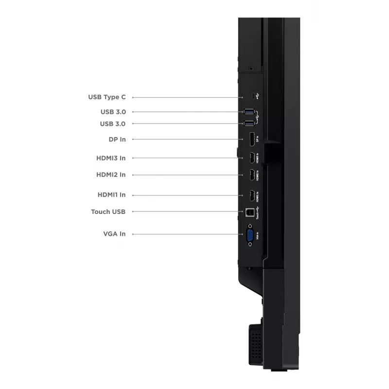 Lenovo ThinkVision T65 65 inch 4K Ultra HD monitor LED con pantalla táctil (62F2WA1CEK)
