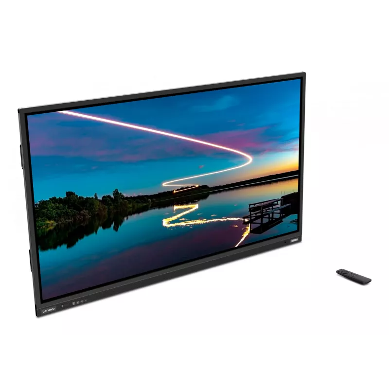 Lenovo ThinkVision T86 Monitor de ordenador 2,18 m (86 pulgadas) 3840 x 2160 píxeles 4K Ultra HD LED Táctil Negro