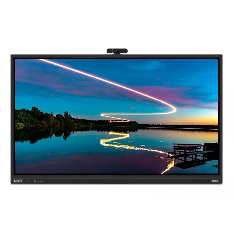 Lenovo ThinkVision T86 Monitor de ordenador 2,18 m (86 pulgadas) 3840 x 2160 píxeles 4K Ultra HD LED Táctil Negro