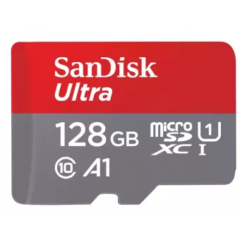 WESTERN DIGITAL SanDisk Ultra micro SDXC 128GB más Adaptador SD 140 MB/s A1 Clase 10 UHS-I – pack de 2
