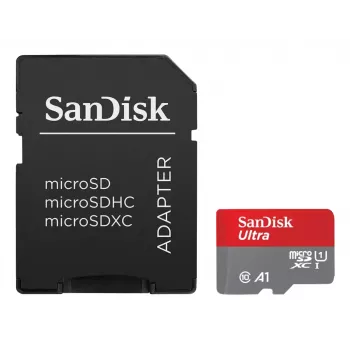 WESTERN DIGITAL SanDisk Ultra micro SDXC 128GB más Adaptador SD 140 MB/s A1 Clase 10 UHS-I – pack de 2