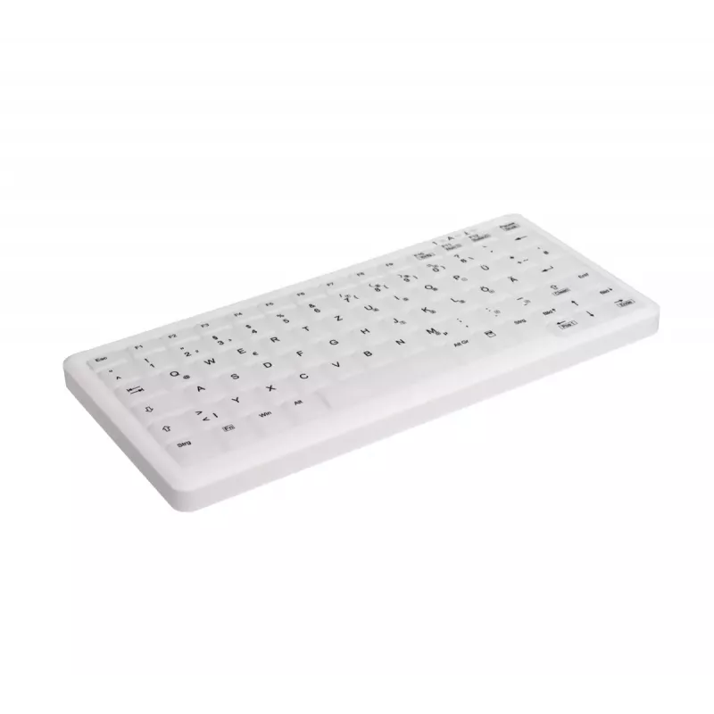 Contour Design Active Key AK-C4110 Teclado Médico USB QWERTY US English Blanco