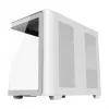 FSP M580-WP Plus caja de PC Midi Tower, ATX, ARGB, cristal templado, blanca