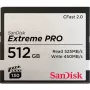 Tarjeta de memoria WESTERN DIGITAL SanDisk Extreme Pro Cfast 2.0 512GB – 525 MB/s de velocidad de lectura