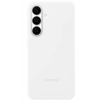 Funda de silicona Samsung para Galaxy S25 FE, Funda, Samsung, Galaxy S25 FE, 17 cm (6,7 pulgadas), Blanca
