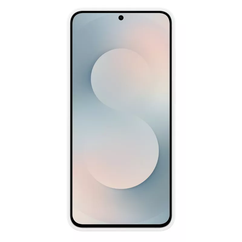 Funda de silicona Samsung para Galaxy S25 FE, Funda, Samsung, Galaxy S25 FE, 17 cm (6,7 pulgadas), Blanca