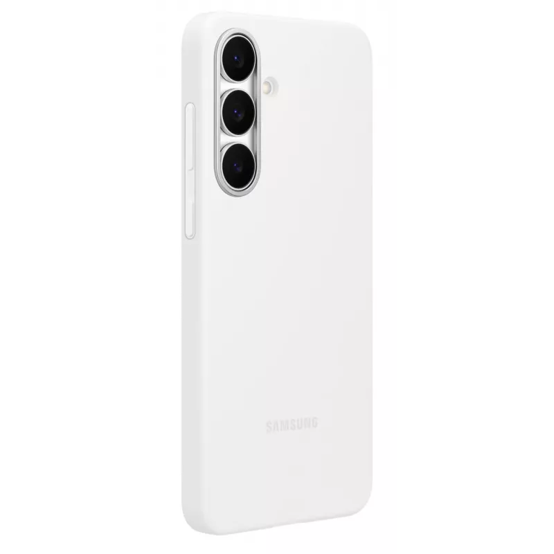 Funda de silicona Samsung para Galaxy S25 FE, Funda, Samsung, Galaxy S25 FE, 17 cm (6,7 pulgadas), Blanca