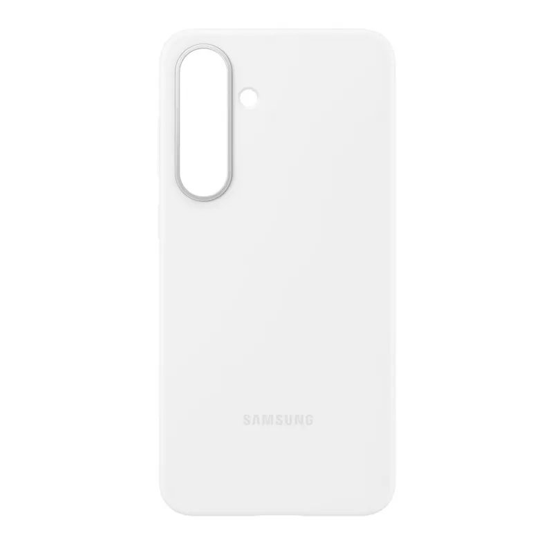 Funda de silicona Samsung para Galaxy S25 FE, Funda, Samsung, Galaxy S25 FE, 17 cm (6,7 pulgadas), Blanca