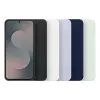 Funda de silicona para Samsung Galaxy S25 FE — Azul claro, para pantalla de 6,7 pulgadas, Forro interior de microfibra