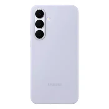 Funda de silicona para Samsung Galaxy S25 FE — Azul claro, para pantalla de 6,7 pulgadas, Forro interior de microfibra