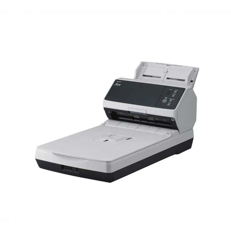 Escáner Ricoh fi-8250 ADF + Alimentador de hojas sueltas 600 x 600 DPI A4 Negro, Gris