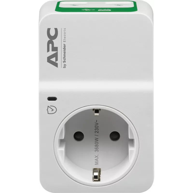 Protector contra sobretensiones APC PM1WU2-GR Blanco 1 salida AC 230 V