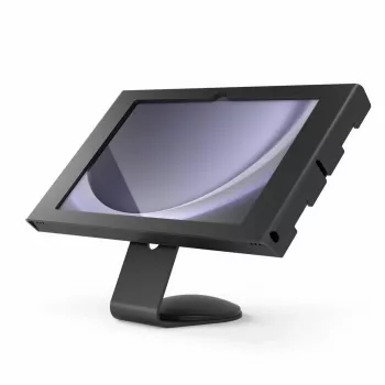 MACLOCKS Bundle / VESA Fixed 45 Degree Core Counter Stand or Wall Mount + Apex Enclosure Wall Mount for Surface GO (1-4) - negro