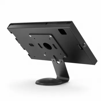 MACLOCKS Bundle / VESA Fixed 45 Degree Core Counter Stand or Wall Mount + Apex Enclosure Wall Mount for Surface GO (1-4) - negro