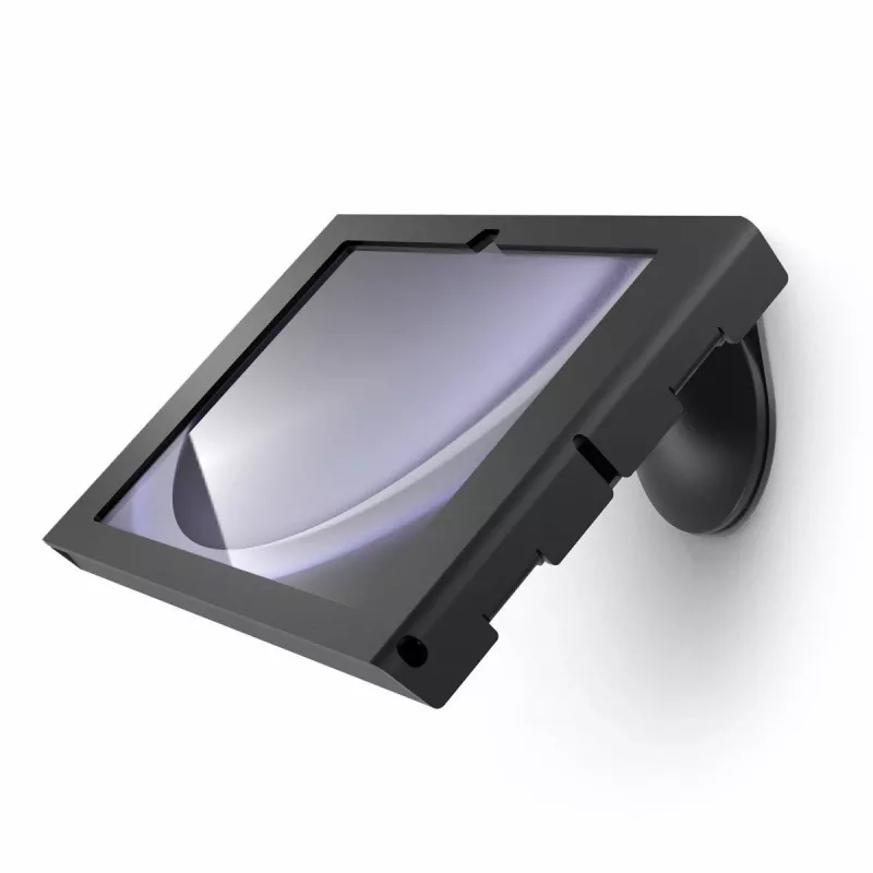 Compulocks 111B510APXB Apex Enclosure Core Stand soporte para Microsoft Surface Go 1–4, con cierre, estructura metálica, negro
