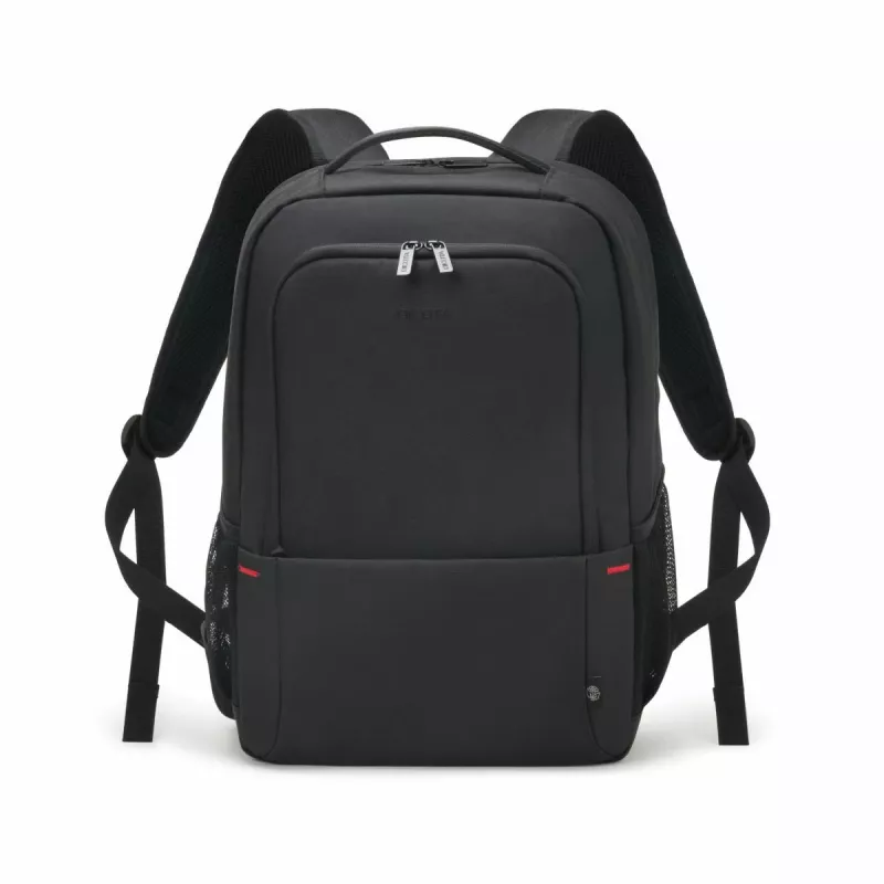 DICOTA Eco Backpack Plus Base – Funda para portátil 13-15,6 pulgadas – Negro / 300d Rpet Poliéster