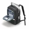 DICOTA Eco Backpack Plus Base – Funda para portátil 13-15,6 pulgadas – Negro / 300d Rpet Poliéster