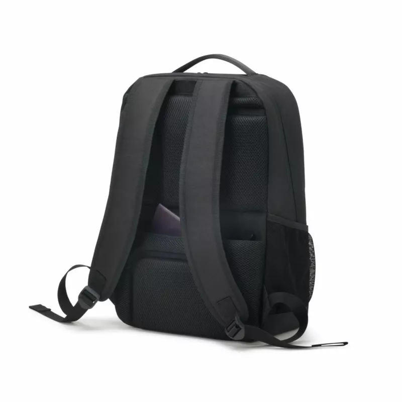 DICOTA Eco Backpack Plus Base – Funda para portátil 13-15,6 pulgadas – Negro / 300d Rpet Poliéster