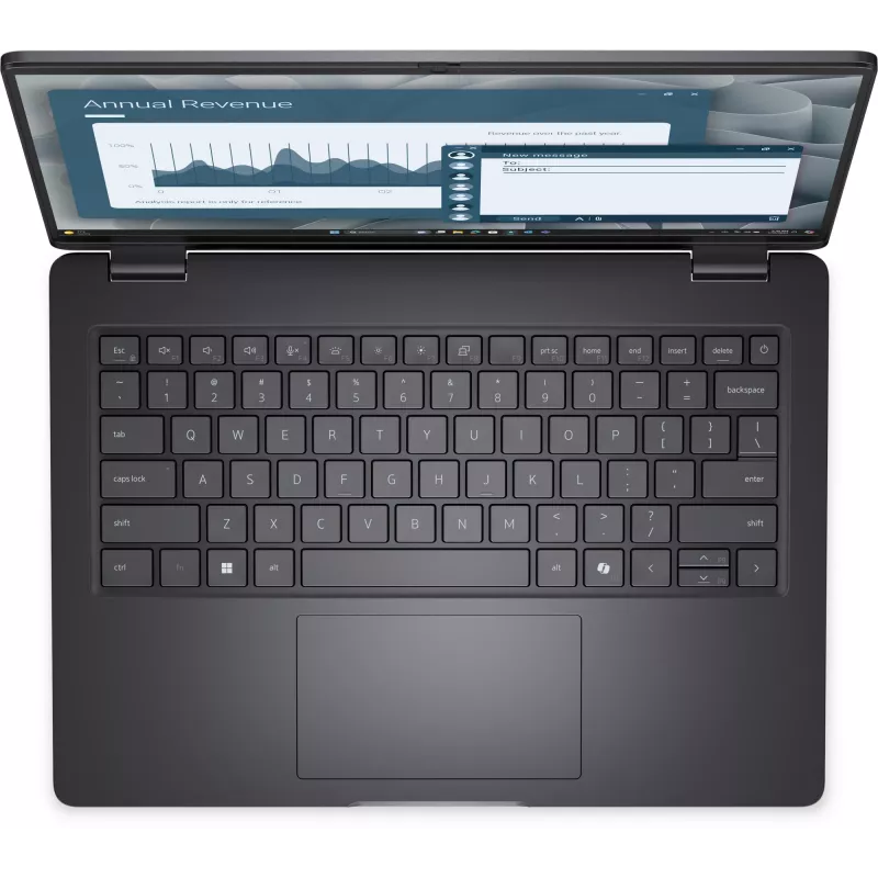 Portátil Dell Pro 14 PC14255 — AMD Ryzen 5 PRO 215 3.55 GHz, 14 pulgadas Full HD+ (1920×1200), 16 GB DDR5, 512 GB SSD, Windows 11 Pro, Negro