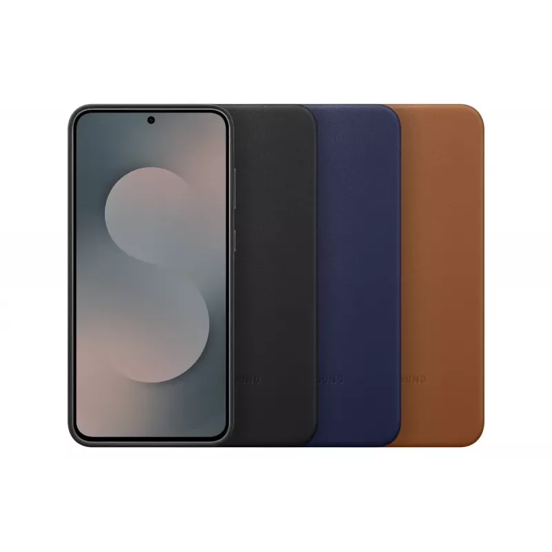 Funda tipo pistolera Samsung Galaxy S25 FE Color canela