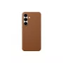Funda tipo pistolera Samsung Galaxy S25 FE Color canela