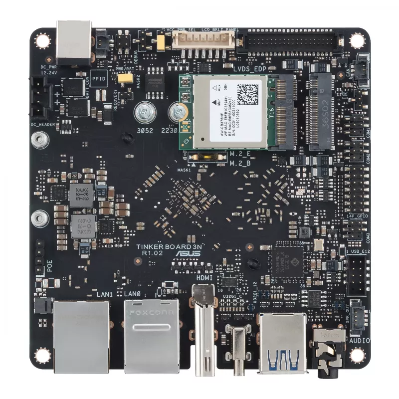ASUS Tinker Board 3N Placa de desarrollo Rockchip RK3568