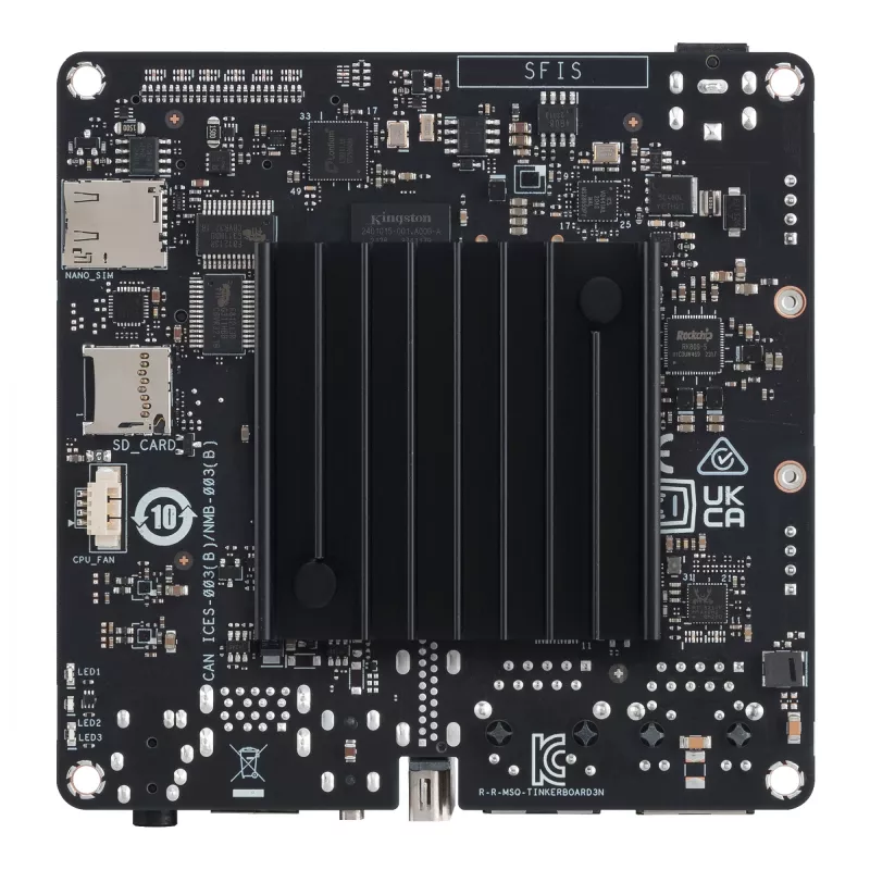 ASUS Tinker Board 3N Placa de desarrollo Rockchip RK3568