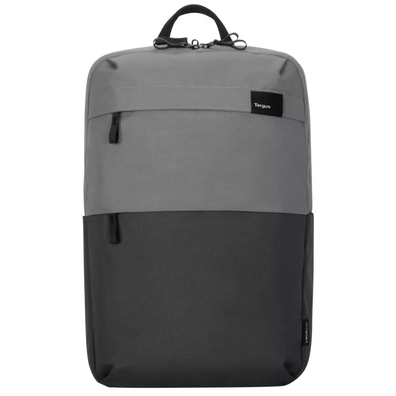 Mochila Targus Sagano 39,6 cm 15,6 pulgadas Negro Gris 2 bolsillos frontales
