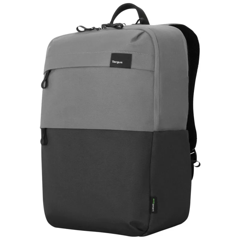 Mochila Targus Sagano 39,6 cm 15,6 pulgadas Negro Gris 2 bolsillos frontales