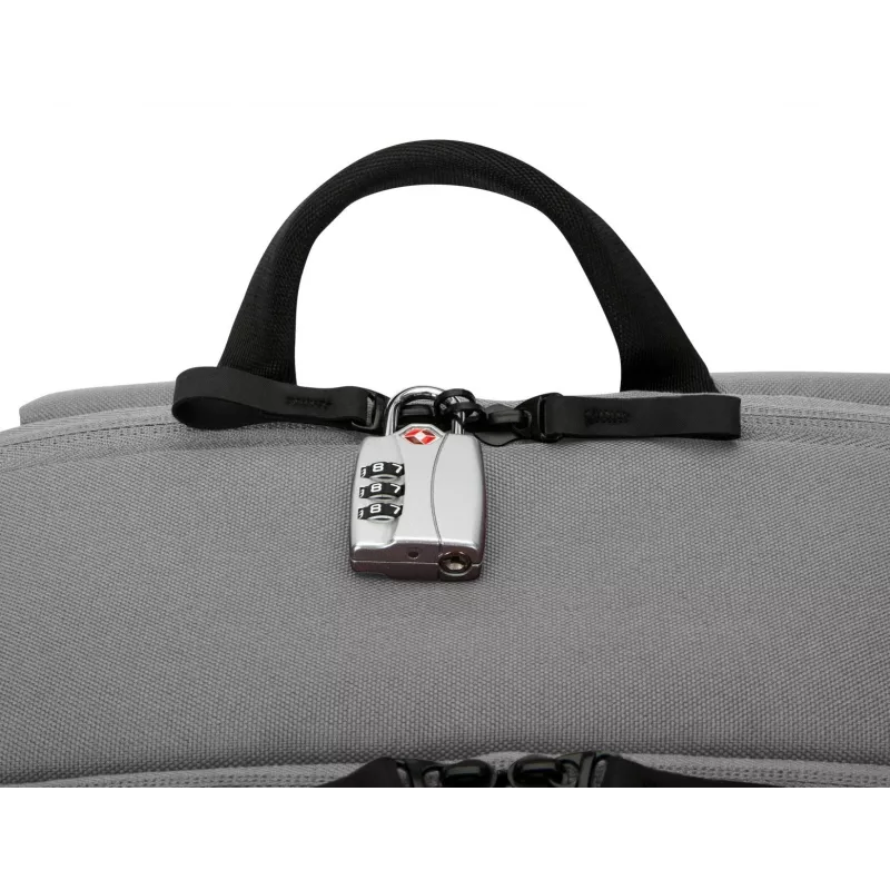Mochila Targus Sagano 39,6 cm 15,6 pulgadas Negro Gris 2 bolsillos frontales