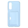 Cubierta trasera Samsung A17 con compartimento para tarjetas, azul — EF-OA176TLEGWW