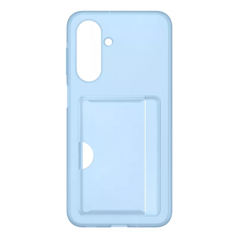 Cubierta trasera Samsung A17 con compartimento para tarjetas, azul — EF-OA176TLEGWW